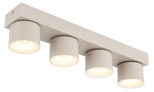 Globo 56961-4S LED bodové stropní svítidlo RAE | 6W integrovaný LED zdroj | 480lm | 3000K | béžová