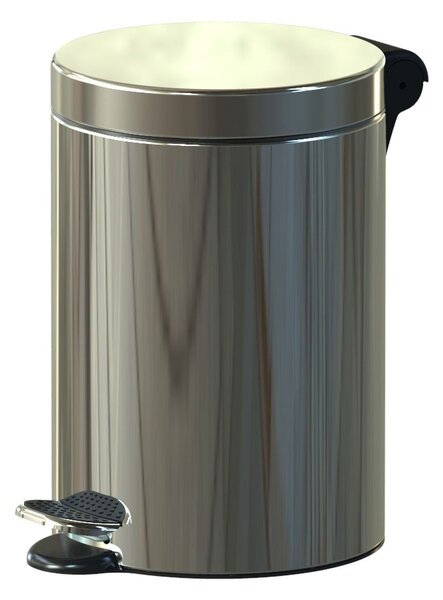Alda Pedálový odpadkový koš Freedom Fresh 3 l, nerez ocel, lesklá
