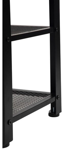 Černý ocelový botník 80x45x30 cm Arne – Bonami Essentials