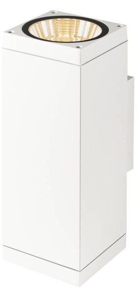 BIG WHITE SLV THEO PRO L nástěnné svítidlo pro povrchovou montáž, up/down, DALI, P1, 2700 K, 20 W, Touch, 24°, bílé 1010188