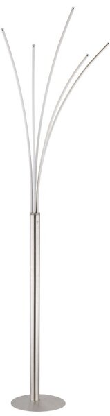 Globo 59229N LED stojací lampa BIZZY | 36W integrovaný LED zdroj | 1350lm | 3000K | s vypínačem | chrom