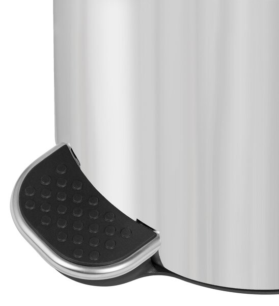 Alda Pedálový odpadkový koš Freedom Fresh 5 l, nerez ocel, lesklá