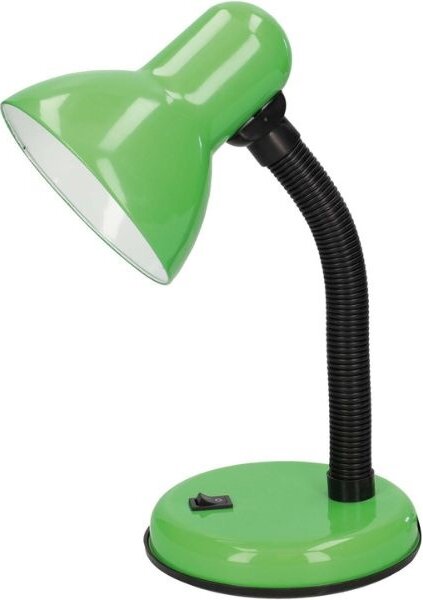 Stolní lampa na 1 žárovku E27 max 40W, zelená, Bell, 3 roky záruka
