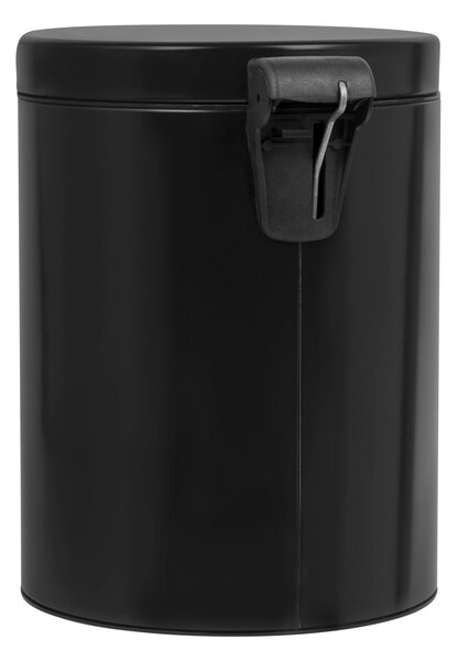 Alda Pedálový odpadkový koš Freedom Fresh 5 l, lakovaná ocel, černá