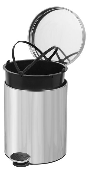 Alda Pedálový odpadkový koš Freedom Fresh 5 l, nerez ocel, lesklá