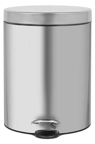 Alda Pedálový odpadkový koš Freedom Fresh 5 l, nerez ocel, matná