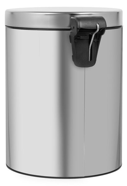 Alda Pedálový odpadkový koš Freedom Fresh 5 l, nerez ocel, matná