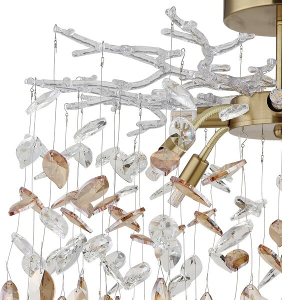 Globo 64132-8D přisazené stropní svítidlo DANNA G9 | zlatá