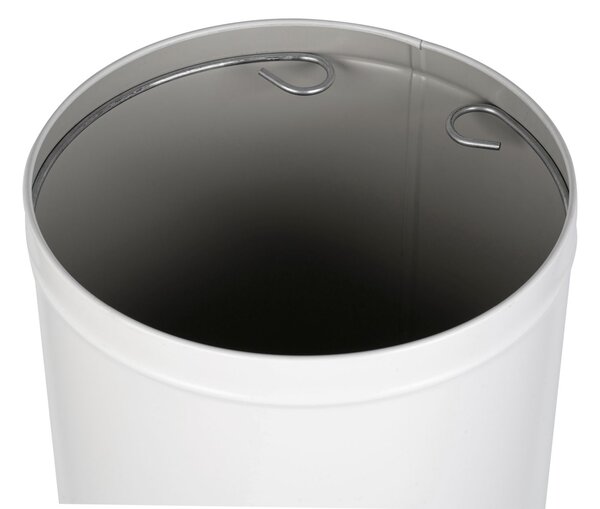 Alda Koš na tříděný odpad Eko Nord 45 l, modré víko - papír, lakovaná ocel, bílá