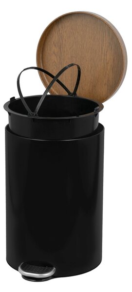 Alda Pedálový odpadkový koš Sherwood Freedom Fresh 12 l, lakovaná ocel, černá