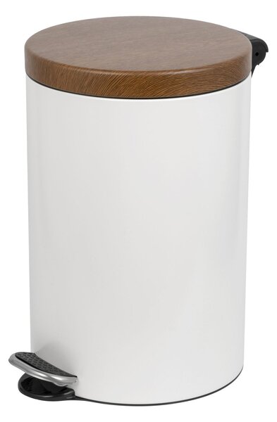 Alda Pedálový odpadkový koš Sherwood Freedom Fresh 20 l, lakovaná ocel, bílá