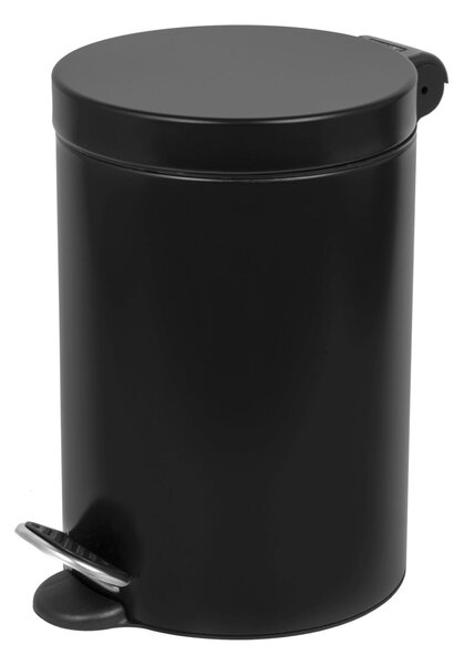 Alda Pedálový odpadkový koš Freedom Fresh 3 l, lakovaná ocel, černá