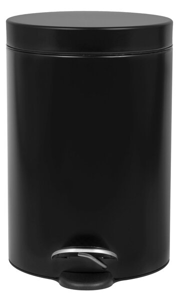 Alda Pedálový odpadkový koš Freedom Fresh 3 l, lakovaná ocel, černá