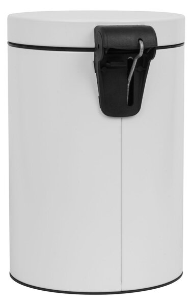Alda Pedálový odpadkový koš Freedom Fresh 3 l, lakovaná ocel, bílá