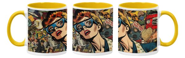 Pop Art Comics série | keramický hrnek 330ml, různé motivy - #1