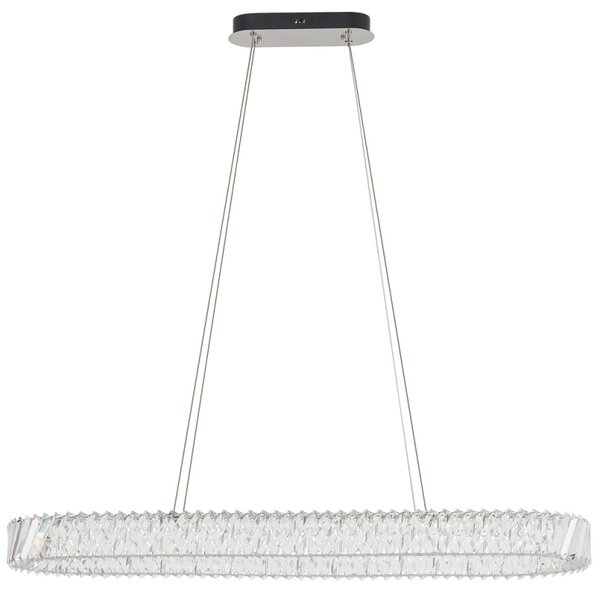 Nowodvorski Lighting Závěsné svítidlo na lanku 11707 LUXORA OVAL LED 40W