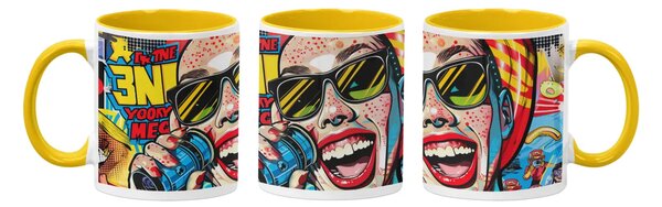 Pop Art Comics série | keramický hrnek 330ml, různé motivy - #1