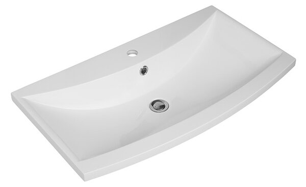 BPS-koupelny Nábytkové umyvadlo z litého mramoru UM-OHR 80 (80x45x17 cm)