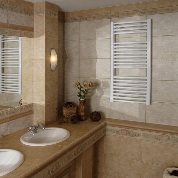 BPS-koupelny Koupelnový radiátor Eco EC 4596 / bílá RAL 9016 (96x45 cm)