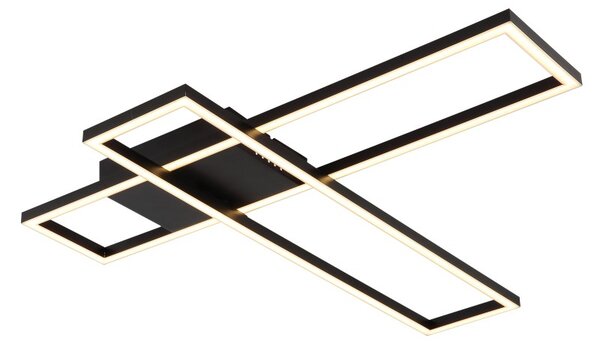 Globo 67363-30 LED přisazené stropní svítidlo TATJANA | 30W integrovaný LED zdroj | 1700lm | 3000K | černá