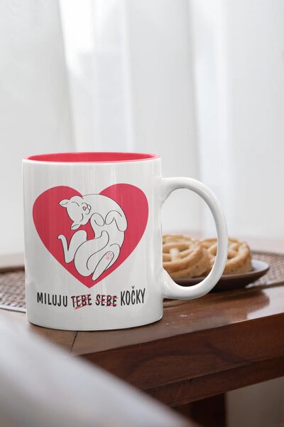 Miluju kočky #1 | keramický hrnek 330ml