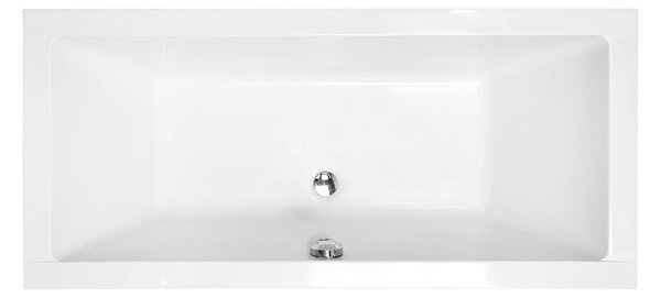 Besco Vana ze sanitárního kompozitu pro vestavbu Vera V CC/NP 180x80, napouštění přes přepad Rozměry (cm): 180x80, Typ a barva výpustě: McAlpine Click-Clack s napouštěním přes přepad, zlatá
