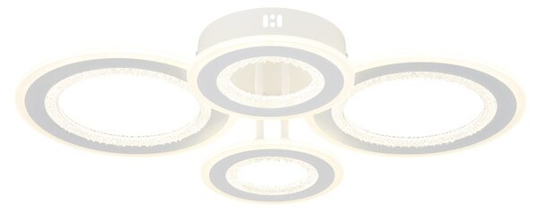 Globo 67372-54 LED přisazené stropní svítidlo ANTHONY | 54W integrovaný LED zdroj | 5500lm | 3000/4300/6300K | bílá