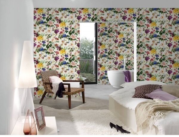 A.S. Création | Vliesová tapeta na zeď Trendwall 37336-1 | 0,53 x 10,05 m | vícebarevná, bílá