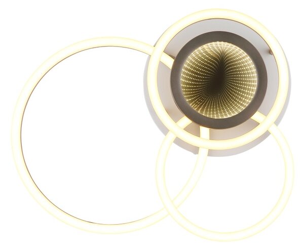 Globo 67370-40 LED přisazené stropní svítidlo RANDELL | 40W integrovaný LED zdroj | 1890lm | 3000K | bílá