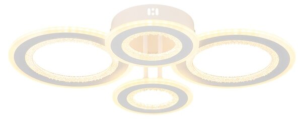 Globo 67372-54 LED přisazené stropní svítidlo ANTHONY | 54W integrovaný LED zdroj | 5500lm | 3000/4300/6300K | bílá