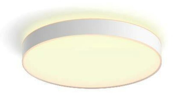 PHILIPS HUE Hue Bluetooth LED White Ambiance Stropní svítidlo Philips Enrave XL 41161/31/P6 48W 6100lm 2200-6500K IP20 55,1cm bílé, stmívatelné s dálkovým ovladačem