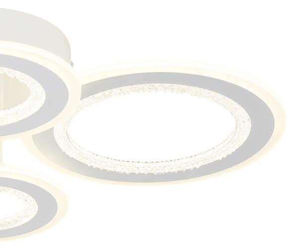 Globo 67372-54 LED přisazené stropní svítidlo ANTHONY | 54W integrovaný LED zdroj | 5500lm | 3000/4300/6300K | bílá