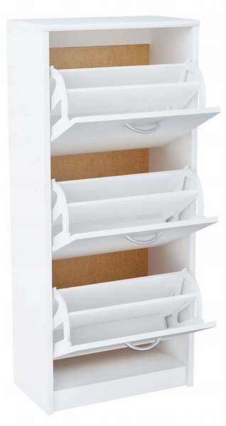 Botník Meble Bestseller 50 x 116 x 28 cm bílá
