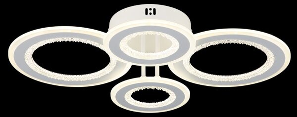 Globo 67372-54 LED přisazené stropní svítidlo ANTHONY | 54W integrovaný LED zdroj | 5500lm | 3000/4300/6300K | bílá