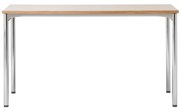 -25 % Dny MOMENTI– Audo CPH Bílý dubový jídelní stůl AUDO CO 140 x 70 cm