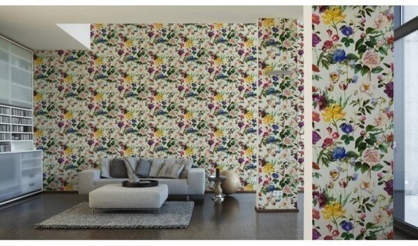 A.S. Création | Vliesová tapeta na zeď Trendwall 37336-1 | 0,53 x 10,05 m | vícebarevná, bílá