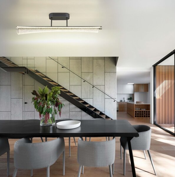 Globo 68256D LED přisazené stropní svítidlo MALINDA | 28W integrovaný LED zdroj | 1260lm | 2700/4000/6000K | antracit