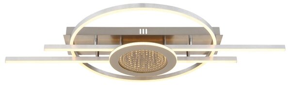Globo 68267-40 LED přisazené stropní svítidlo DONTE | 40W integrovaný LED zdroj | 3033lm | 3000K | béžová
