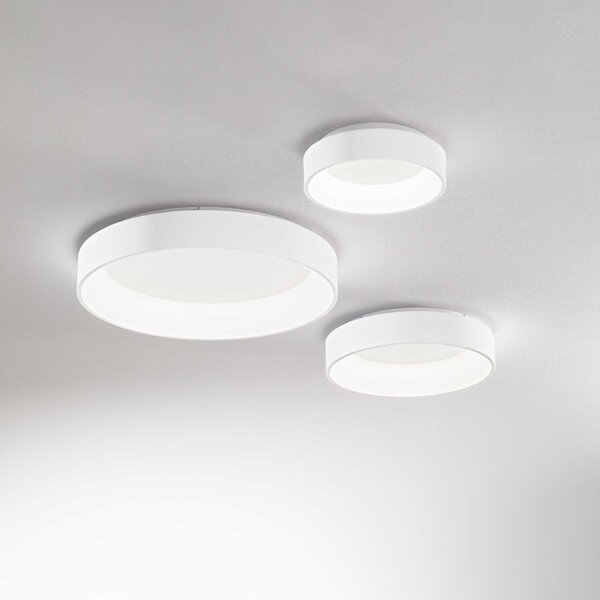 Ideal Lux Stropní LED svítidlo ZIGGY ⌀30cm Barva: Bílá