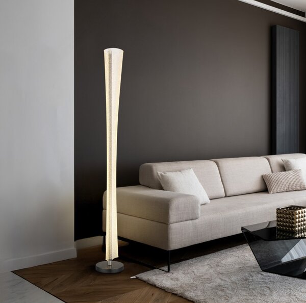Globo 68256S LED stojací lampa MALINDA | 48W integrovaný LED zdroj | 2160lm | 2700/4000/6000K | s vypínačem | antracit