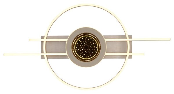 Globo 68267-40 LED přisazené stropní svítidlo DONTE | 40W integrovaný LED zdroj | 3033lm | 3000K | béžová