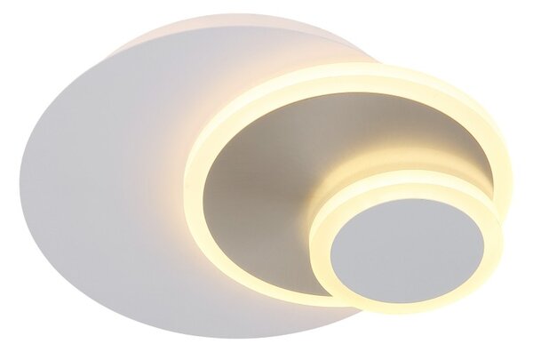 Globo 78414W LED nástěnné svítidlo ODONELL | 20W integrovaný LED zdroj | 1490lm | 3000K | bílá