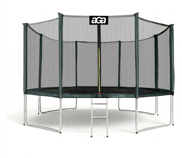 Aga SPORT PRO 366 cm Dark Green + ochranná síť + žebřík