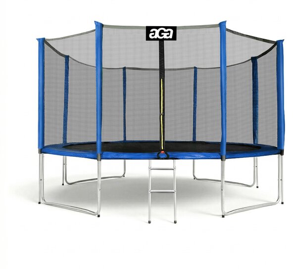 Aga SPORT PRO 366 cm Blue + ochranná síť + žebřík + schodíky