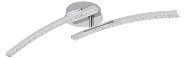 Globo 67169-12IP LED koupelnové přisazené stropní svítidlo Jules 1x12W | 720lm | 3000-4000-6000K | IP44 - nastavitelné, krokové stmívání, paměťová funkce, chrom