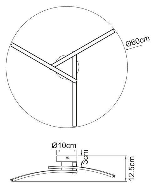 Globo 67129-18 LED koupelnové přisazené stropní svítidlo Tansy I 1x18W | 1500lm | 3000-4000-6000K | IP44 - nastavitelné, paměťová funkce, krokové stmívání, černá