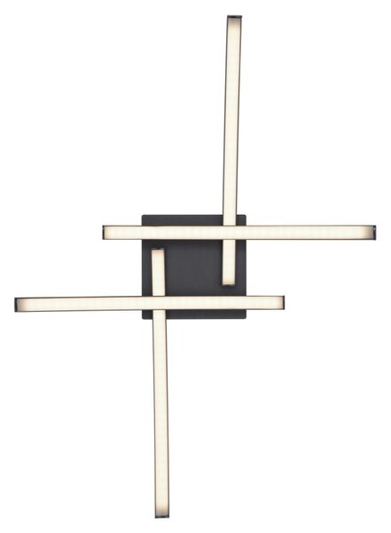 Globo 67129-24 LED koupelnové přisazené stropní svítidlo Tansy I 1x24W | 1850lm | 3000-4000-6000K | IP44 - krokové stmívání, černá