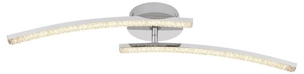 Globo 67169-12IP LED koupelnové přisazené stropní svítidlo Jules 1x12W | 720lm | 3000-4000-6000K | IP44 - nastavitelné, krokové stmívání, paměťová funkce, chrom