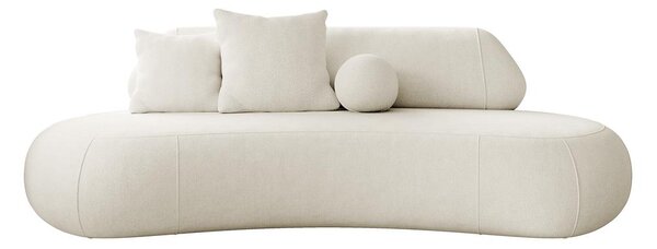 Pohovka trojsedačka Bally (krémová + černá). Akce -12%