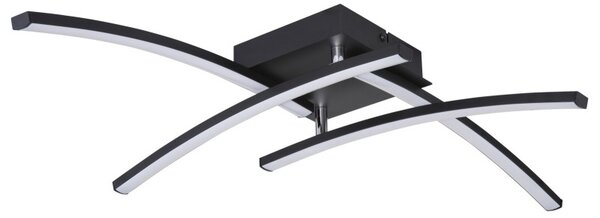 Globo 67129-24 LED koupelnové přisazené stropní svítidlo Tansy I 1x24W | 1850lm | 3000-4000-6000K | IP44 - krokové stmívání, černá